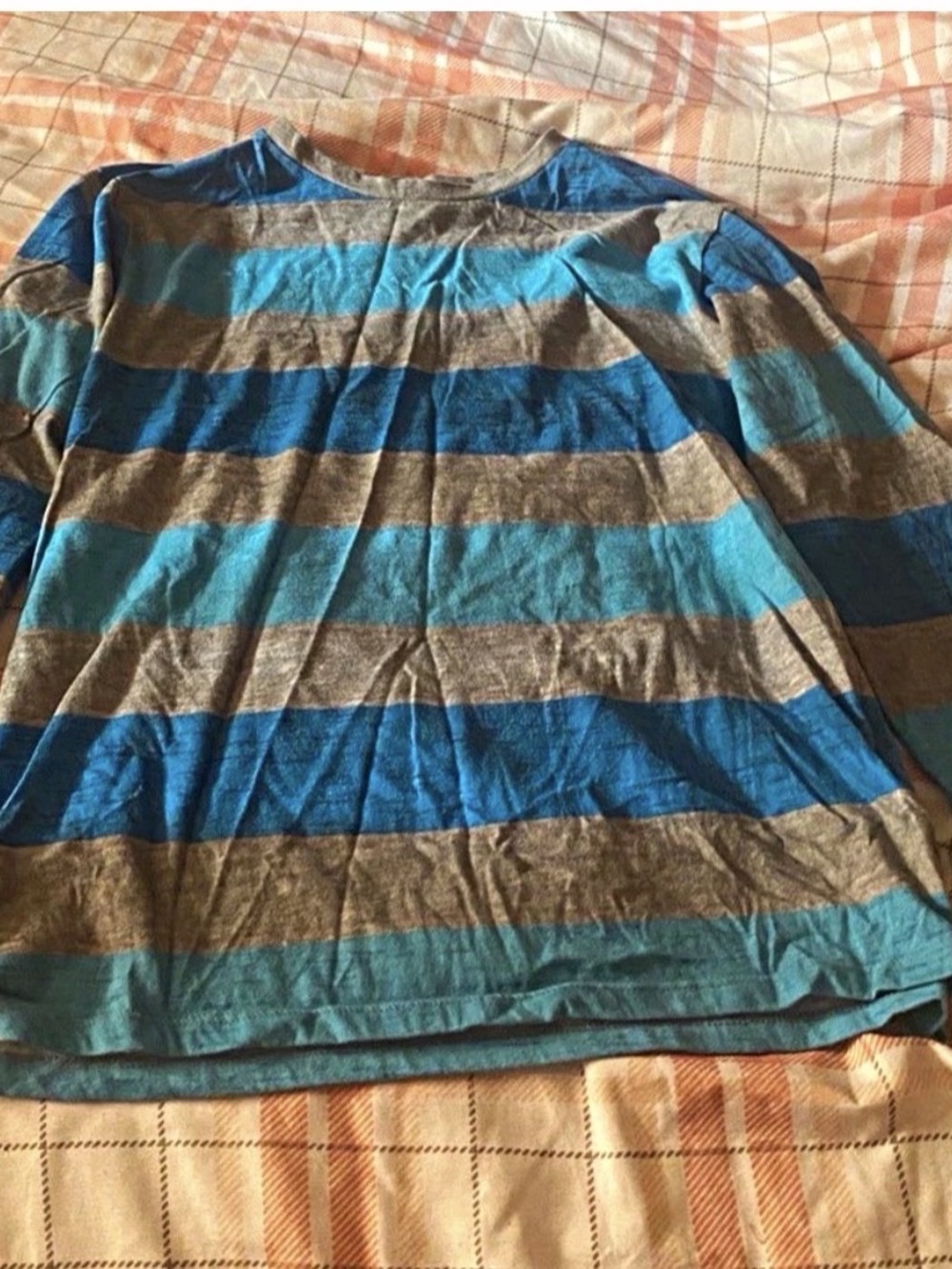 Old Navy Boys Striped Long Sleeve Tee Size XL (14-16)